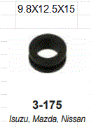 O-RING DE INYECTOR (ESPACIADOR) / ISU. MAZ. NIS