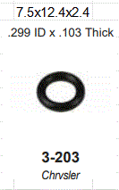 O-RING DE INYECTOR (PEQ) / NIS. SENTRA B13